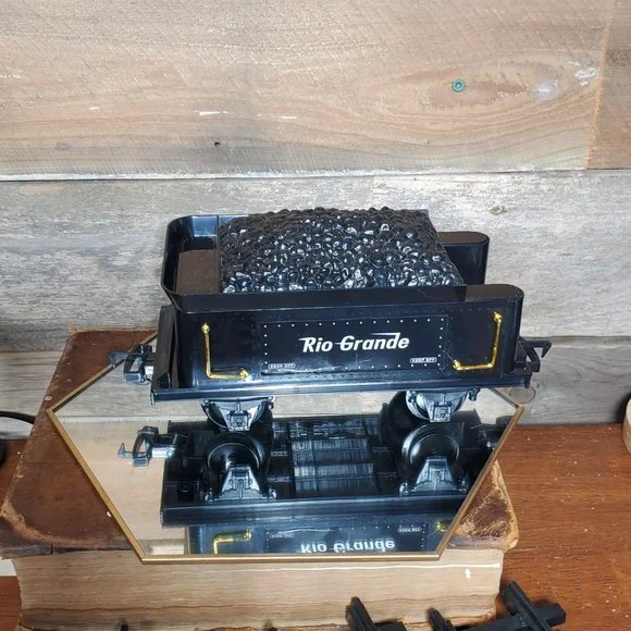 G-Scale Rio Grande Coal Car and Seven (7) Track Lengths by Scientific Toys Ltd. - Picture 5 of 7